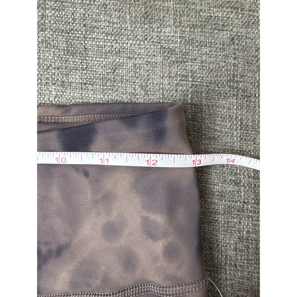 Joylab Womens Small Brown Tie-Dye High-Waisted Bike Shorts with Pocket - Picture 6 of 7